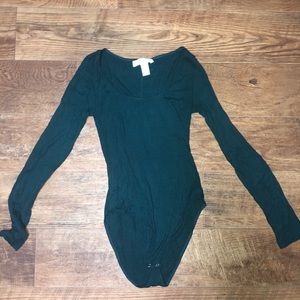 Teal bodysuit